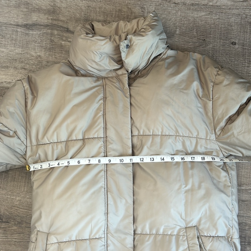 Busayo Collective Long Ombre Puffer Coat size S - Picture 10 of 14